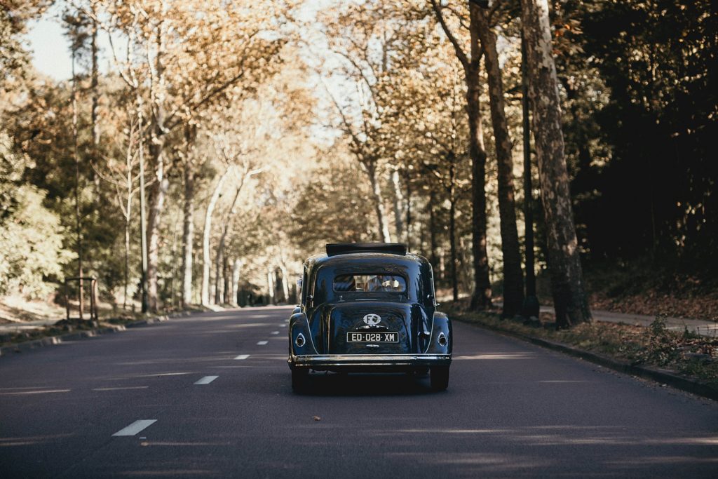 Mariage Rooftop Paris mariage en traction citroen