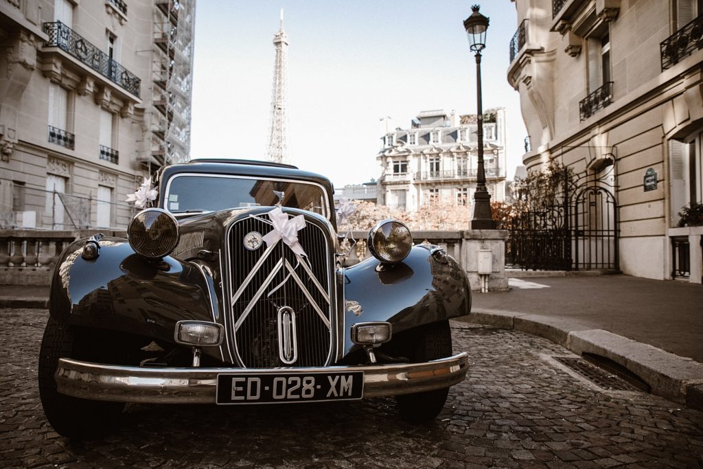 Photographe Mariage Paris voiture ancienne mariage paris 