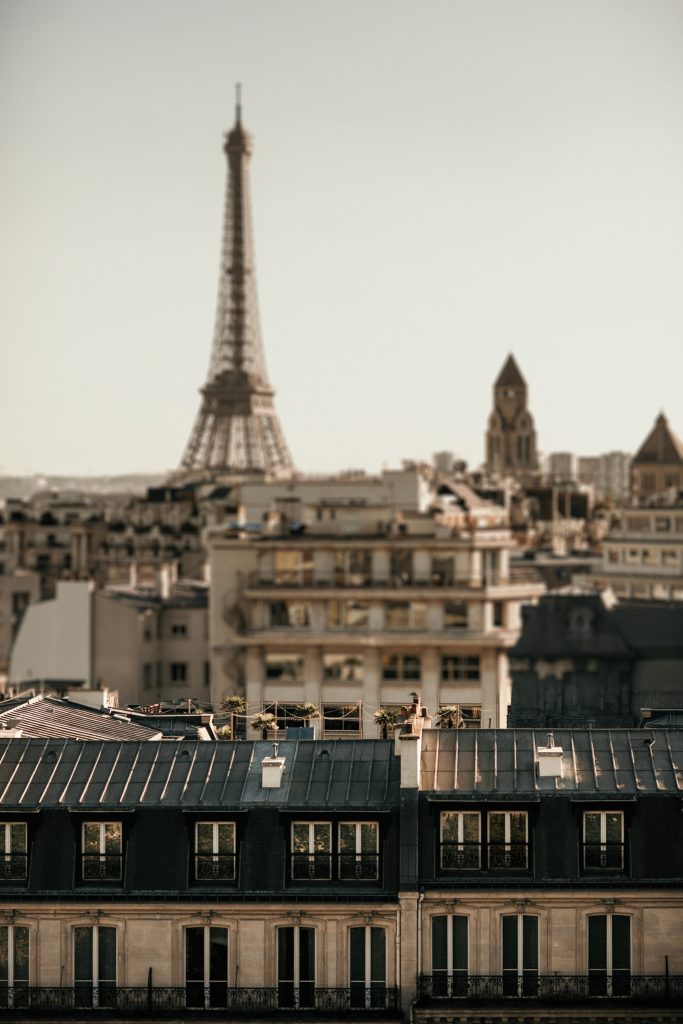 Photographe Mariage Paris tour eiffel tiltshift