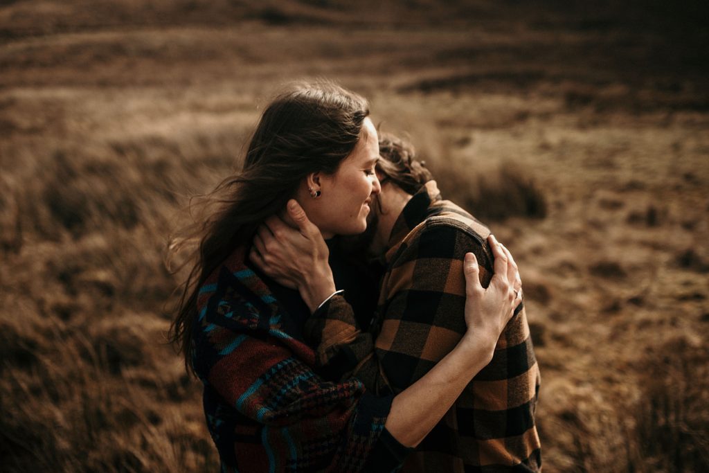 Couple Session Isle Skye couple amoureux photo ecosse